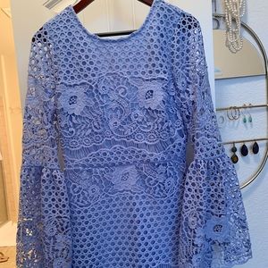 NWT! PERIWINKLE BELL SLEEVE DRESS